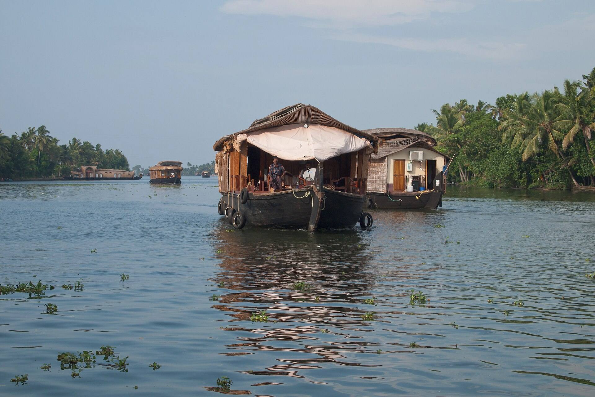 Backwater houseboats, Kerala